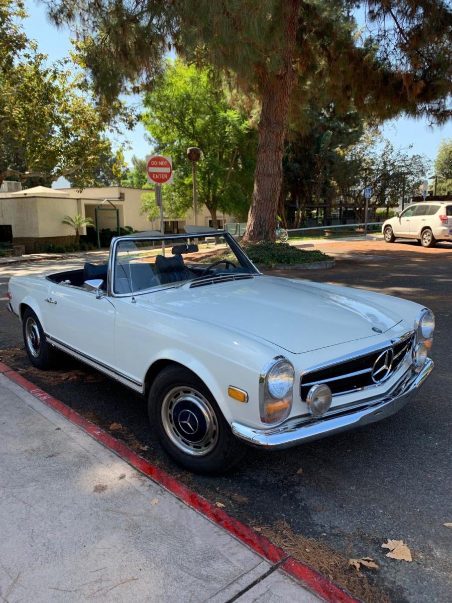  Mercedes-Benz 280 SL (W113) 1970 года  (EU) (фото 56 из 74)